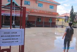 BANJIR KLATEN : 112 Ha Sawah di Karangdowo Kebanjiran, Kerugian Capai Rp840 Juta