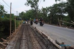 INFRASTRUKTUR BOYOLALI : Proyek Jembatan Bugel Dikebut, Jalur Bangak-Simo Ditutup