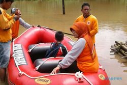 BENCANA WONOGIRI : Banjir dan Tanah Longsor Melanda, 7 Keluarga di Giriwoyo Terisolasi