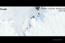 Gunung Es 1 Triliun Ton Terpisah dari Antartika