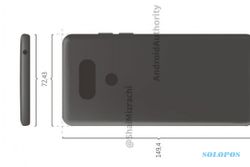 SMARTPHONE TERBARU : Hasil Render LG G6 Mirip LG V20