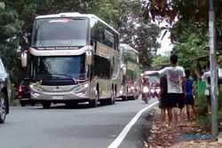 TRANSPORTASI WONOGIRI : Bus Tingkat Berfasilitas Mewah Layani Penumpang Wonogiri-Jakarta
