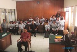 PENGANIAYAAN KLATEN : Guru SMPN 2 Jatinom Divonis Bersalah Pukul Murid, PGRI Kecewa