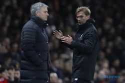 LIGA INGGRIS : Mourinho-Klopp Ribut di Laga MU Vs Liverpool
