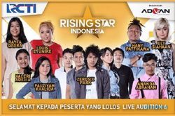 RISING STAR INDONESIA : Inilah Rangkuman Hasil Live Audition 6