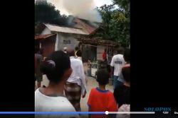KEBAKARAN KENDAL : Rumah di Tambakrejo Hangus Dilalap Api