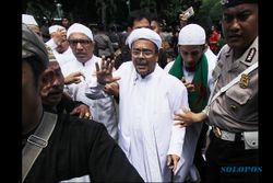 GNPF-MUI Bertemu Jokowi, Rizieq Shihab Dikabarkan Bersyukur