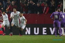 Menang 2-1, Sevilla Tumbangkan Rekor Tak Terkalahkan Real Madrid