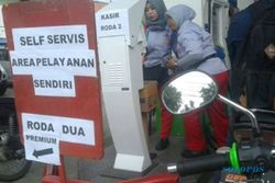 SPBU Self Service di Semarang Masih Pengenalan…