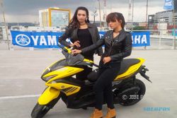 MOTOR BARU YAMAHA : Aerox Mulai Mengaspal di Semarang