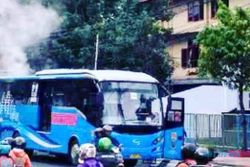 TRANSPORTASI SEMARANG : Bus Baru BRT Rusak, Netizen Heran