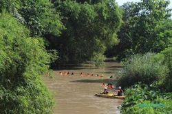 KECELAKAAN AIR KLATEN : 2 Korban Hanyut di Sungai Mlese Karangdowo Ditemukan