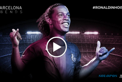 Ronaldinho Jadi Brand Ambassador Barcelona