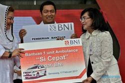 Foto BNI Bantu Ambulans untuk Semarang