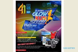 IKA UNS : Soloraya Adakan 11 Maret Glow Run 2017