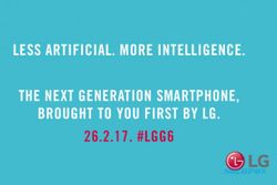 MWC 2017 : LG G6 Pakai Kecerdasan Buatan