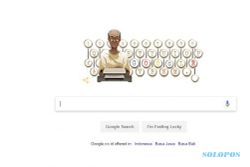 Google Doodle Rayakan HUT Pramoedya Ananta Toer