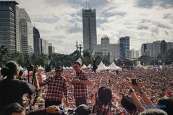 Orasi di Konser Gue 2, Ahok Sebut Jakarta Butuh "Kepala Lurus"