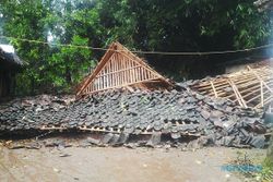 Puluhan Rumah di Simo & Andong Boyolali Rusak Tertimpa Pohon