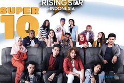 RISING STAR INDONESIA : Ini Kontestan Babak Super 10 Malam Ini