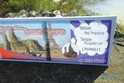 WISATA SEMARANG : Masuk Kawasan Brown Canyon Dijamin Gratis, Netizen Masih Ragu