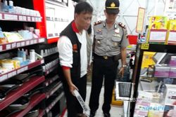 PENCURIAN SRAGEN : Dalam Semalam, Komplotan Pencuri Bermobil Bobol 2 Minimarket