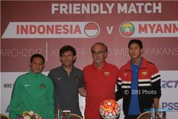 LAGA UJI COBA : Indonesia Dijungkalkan Myanmar 1-3