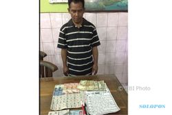 PERJUDIAN WONOGIRI : Jualan Kupon Capjiki di Pasar Ngadirojo, Warga Solo Ditangkap