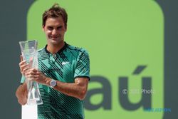 Juara Miami Open 2017,  Federer Langsung Rehat 2 Bulan