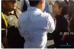 Beredar Video Polisi Tampar Pengunjuk Rasa, Netizen Geram