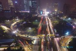 Ahok Yakin Simpang Susun Semanggi Kurangi Kemacetan Jakarta 30%