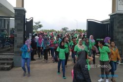 INDUSTRI WONOGIRI : Ribuan Karyawan Pan Pacific Berdemo Tuntut Dirut Kembali