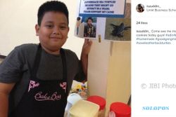 KISAH INSPIRATIF : Demi Selamatkan Penyu Belimbing, Bocah 11 Tahun Jualan Kue