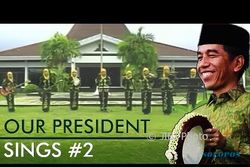 VIDEO UNIK : Begini Jadinya Kalau Presiden Jokowi “Nyanyi” Lagu Kasidah
