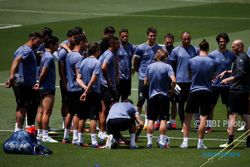 FINAL LIGA CHAMPIONS : Madrid Latihan Tertutup, Juve Latihan di Cuaca Panas