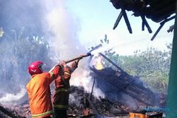 KEBAKARAN SRAGEN: Diduga Karena Dendam, Rumah Warga Gemolong Dibakar Tetangga