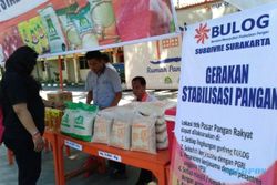 KOMODITAS PANGAN : Bantu Stabilkan Harga, Bulog Surakarta Adakan Pasar Murah hingga Lebaran