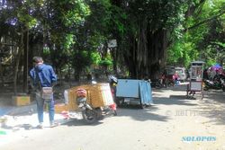 PKL SOLO : Sunday Market Libur, Pedagang Masih Nekat Padati Manahan