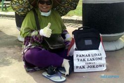 Jalan Kaki 13 Hari Nazar Temui Presiden Jokowi, Akhirnya Warga Sragen Ini Sampai di Ibukota