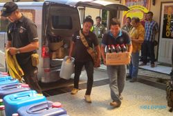 MIRAS KARANGANYAR : Polisi Tangkap 2 Penjual Miras Oplosan Bermodus Jamu Kesehatan