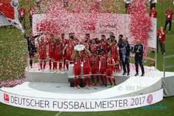 Foto-Foto Perayaan Bayern Munchen Menjuarai Liga Jerman