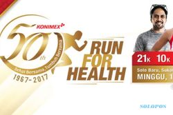 Konimex Run For Health Hadiah Puluhan Juta, 5K Sold Out, Yuk Ikuti 10K & 21K