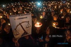 Aksi Seribu Lilin di Plasa Manahan Solo Batal