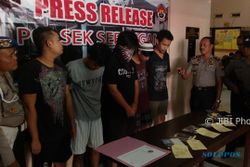 NARKOBA SOLO : Polisi Ciduk 6 Pengguna Sabu-sabu di Hotel dan Indekos