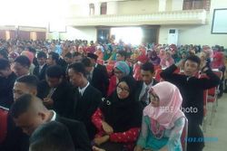 FOTO PENDIDIKAN SUKOHARJO : Lulus 100%, 361 Siswa SMK Muhammadiyah 1 Sukoharjo Diwisuda