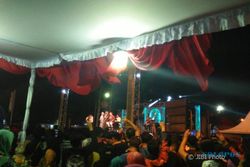 Konser Band Wali Buka Bazar Ramadan di Ponorogo