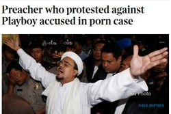 Habib Rizieq Tersandung Kasus, Media Inggris Sindir Aksi Protes Majalah Playboy