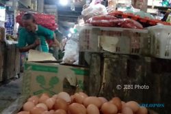 Harga Telur di Solo Turun, Bawang Putih Kembali Melejit
