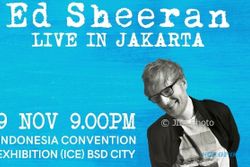 Ingin Nonton Ed Sheeran di Jakarta? Ini Harga Tiketnya