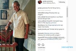 GUBERNUR JATENG : Kunjungi Istana Gebang, Ganjar Didoakan Ikuti Jejak Soekarno